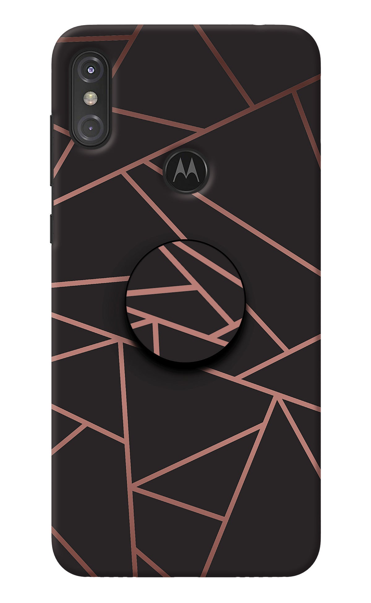 Geometric Pattern Moto One Power Pop Case