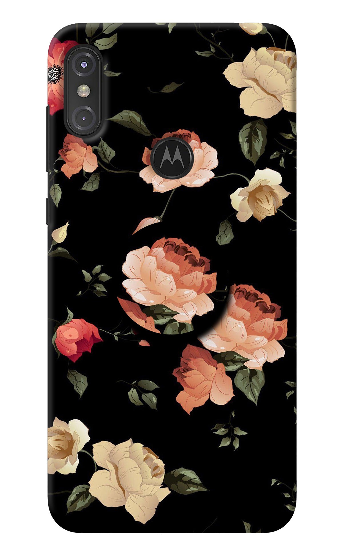 Flowers Moto One Power Pop Case