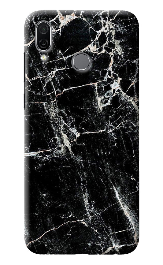 Black Marble Texture Honor Play Back Cover