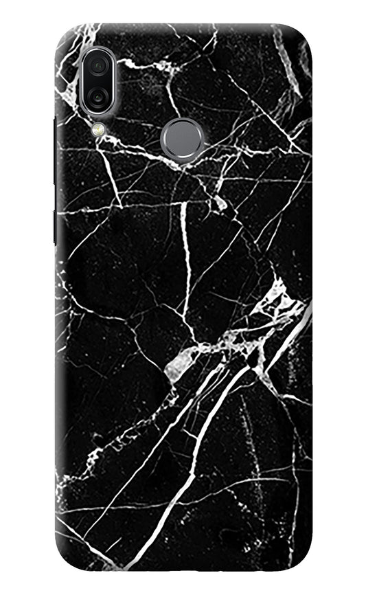 Black Marble Pattern Honor Play Back Cover