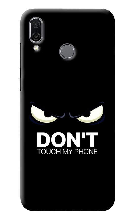 Don'T Touch My Phone Honor Play Back Cover