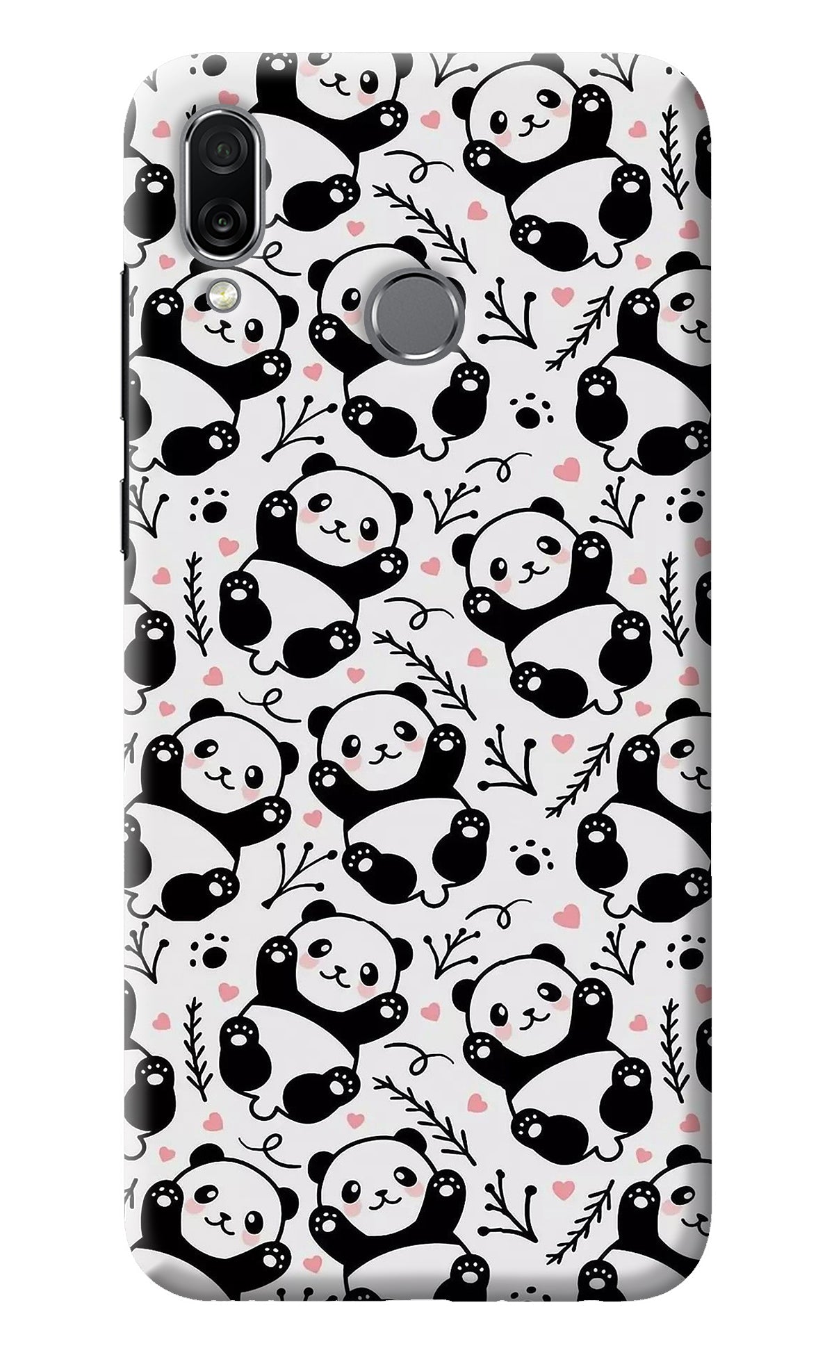 Cute Panda Honor Play Back Cover