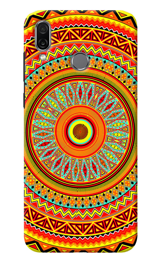 Mandala Pattern Honor Play Back Cover