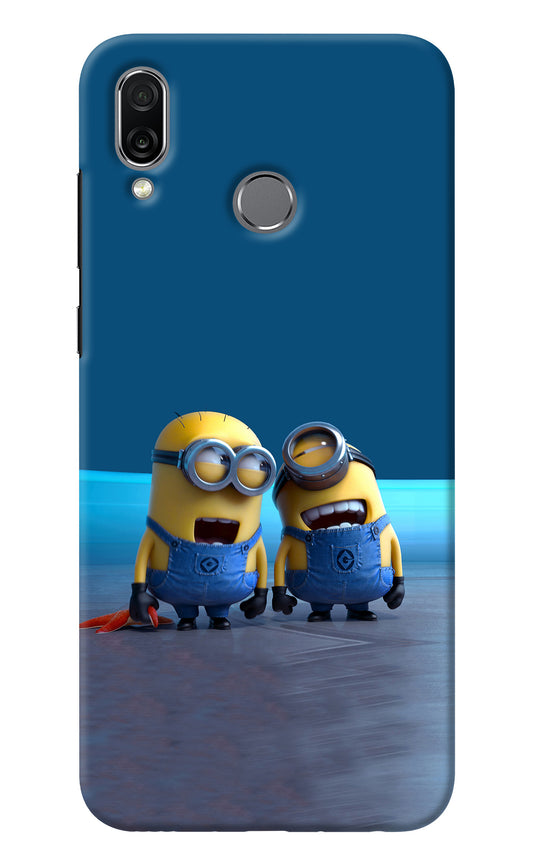 Minion Laughing Honor Play Back Cover