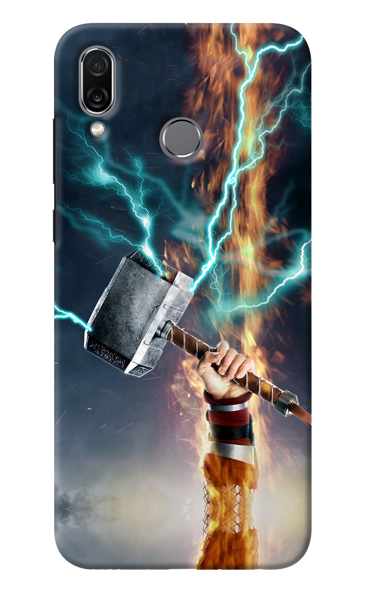 Thor Hammer Mjolnir Honor Play Back Cover