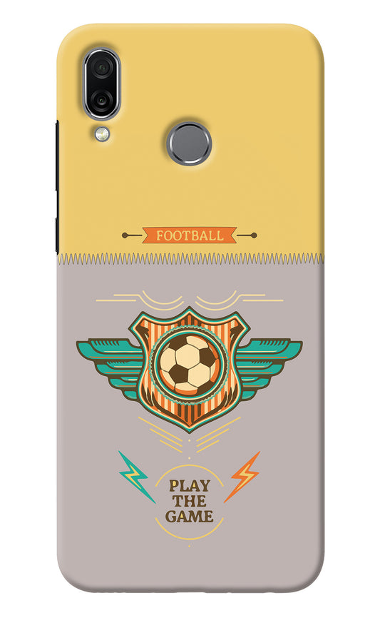 Football Honor Play Back Cover
