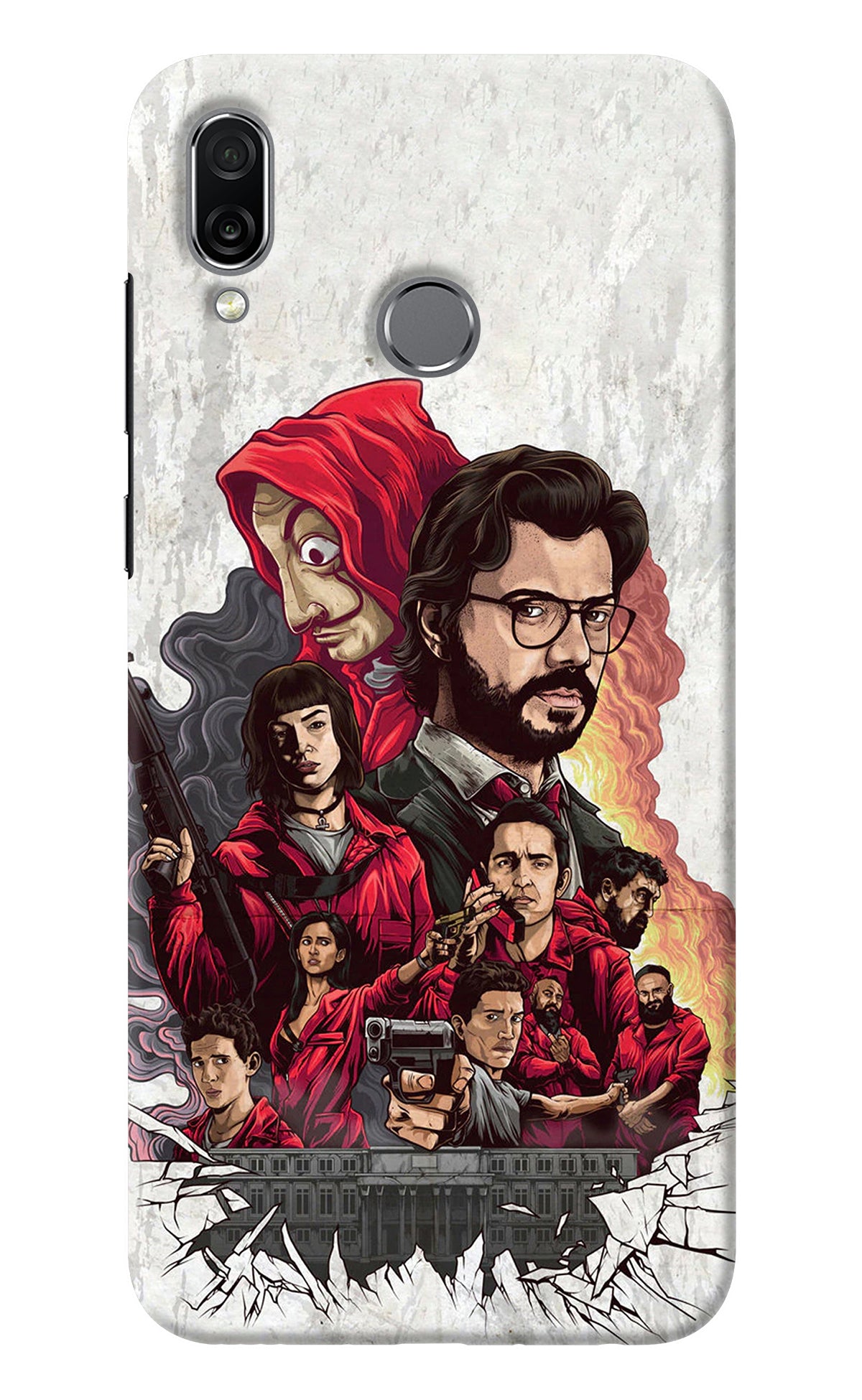 Money Heist Artwork Honor Play Back Cover