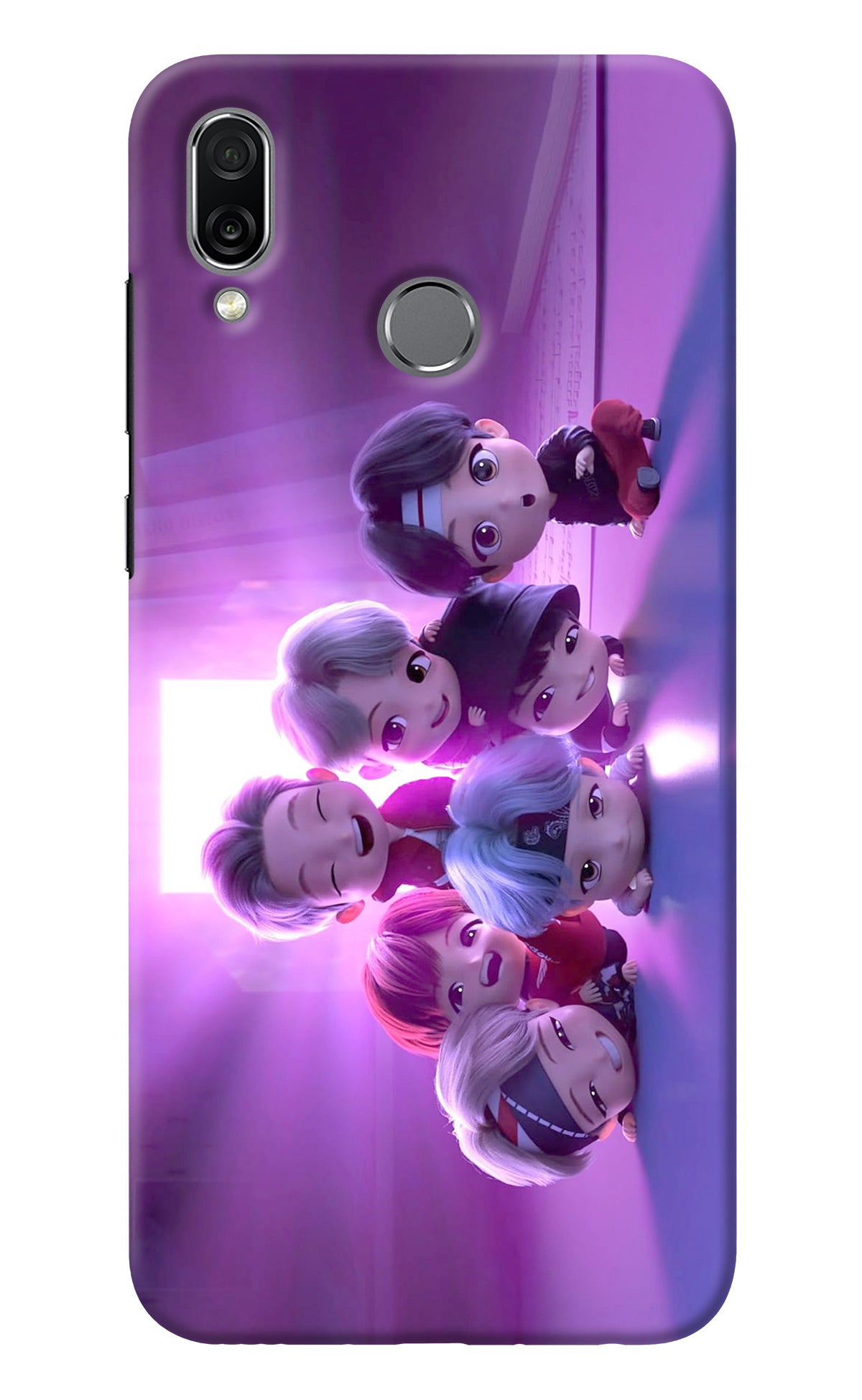 BTS Chibi Honor Play Back Cover