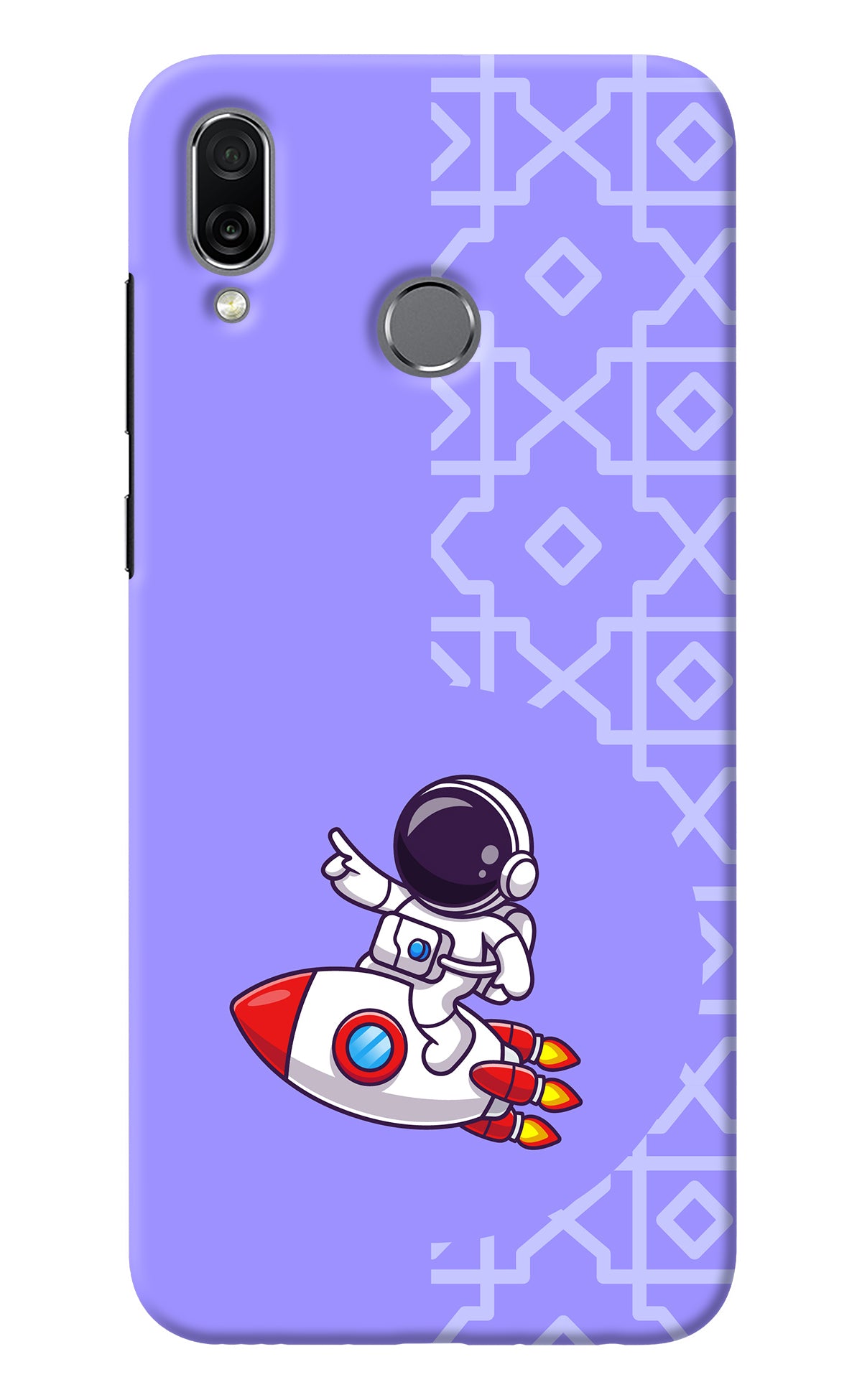 Cute Astronaut Honor Play Back Cover