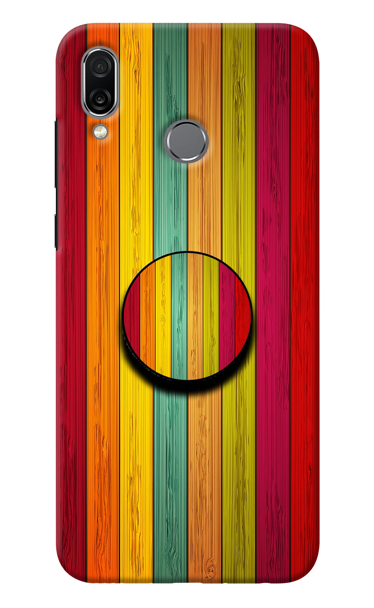 Multicolor Wooden Honor Play Pop Case