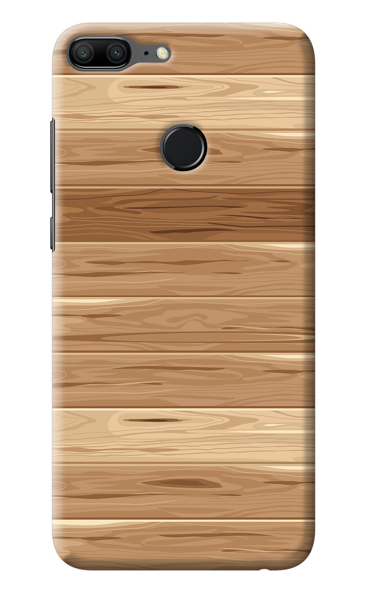 Wooden Vector Honor 9 Lite Back Cover