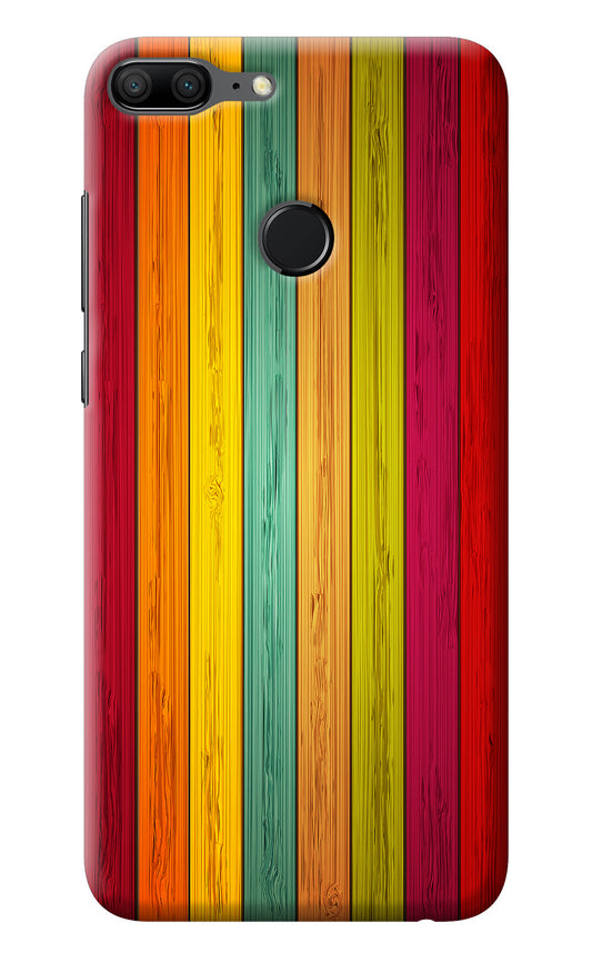 Multicolor Wooden Honor 9 Lite Back Cover