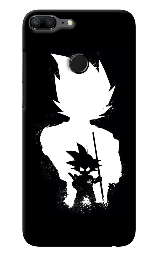 Goku Shadow Honor 9 Lite Back Cover