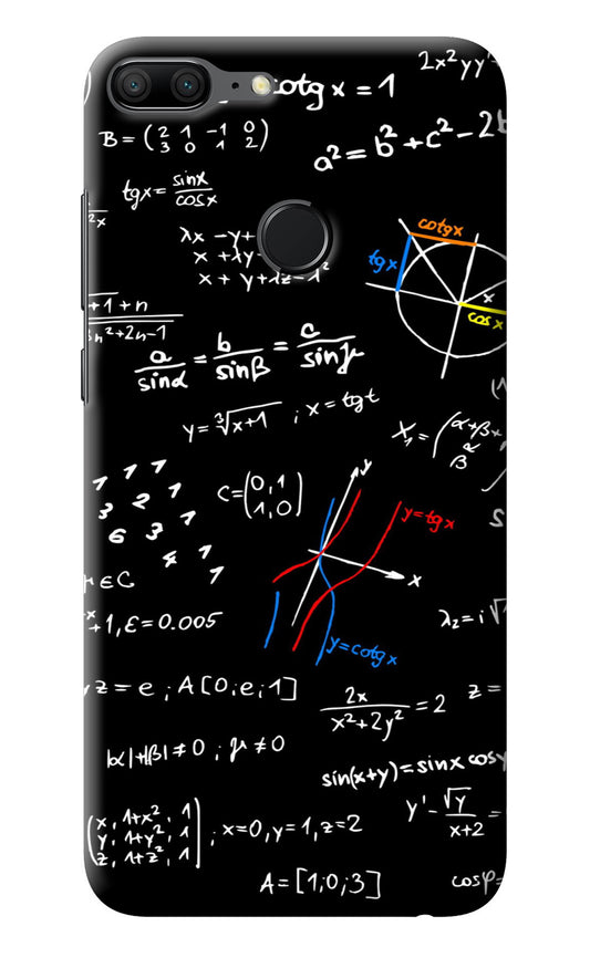 Mathematics Formula Honor 9 Lite Back Cover