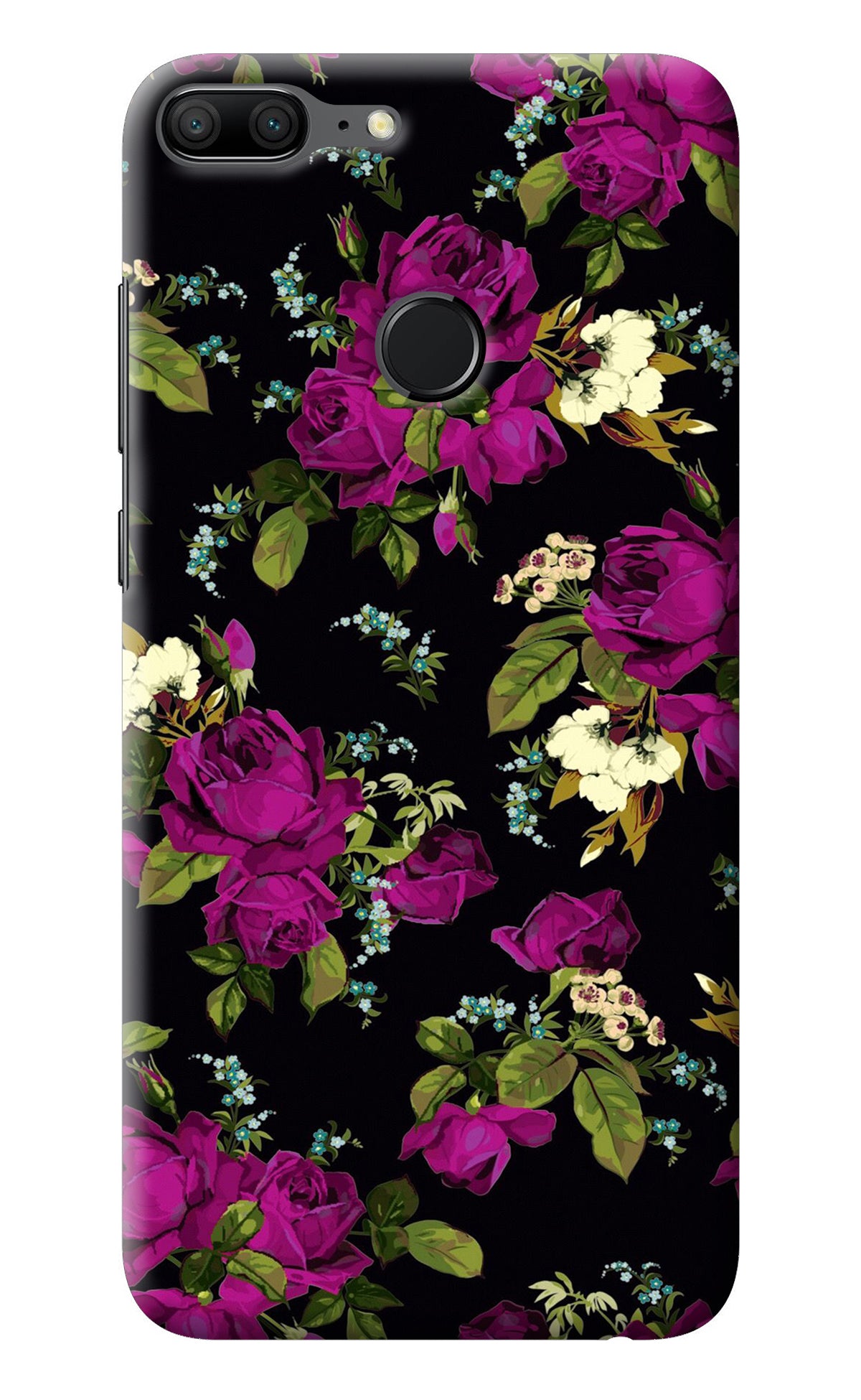 Flowers Honor 9 Lite Back Cover