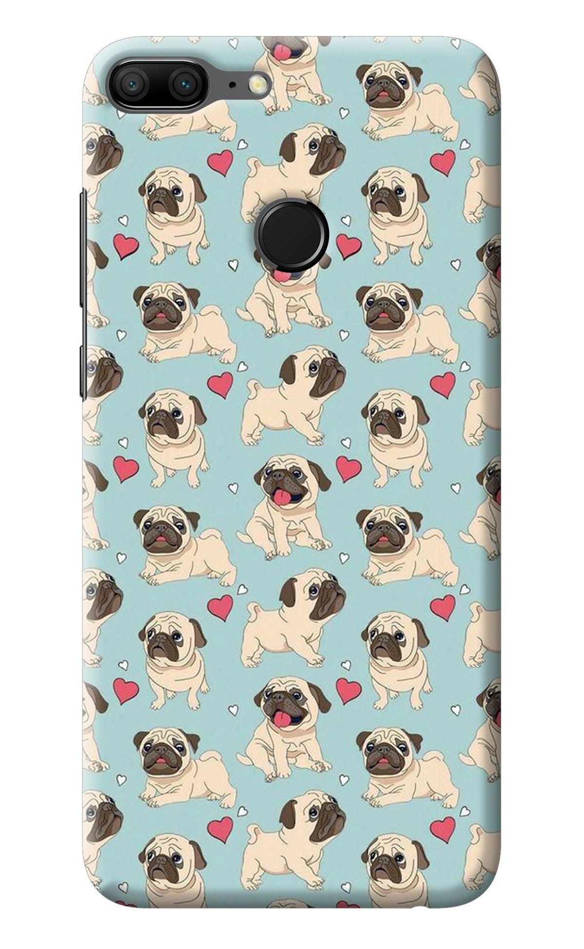 Pug Dog Honor 9 Lite Back Cover