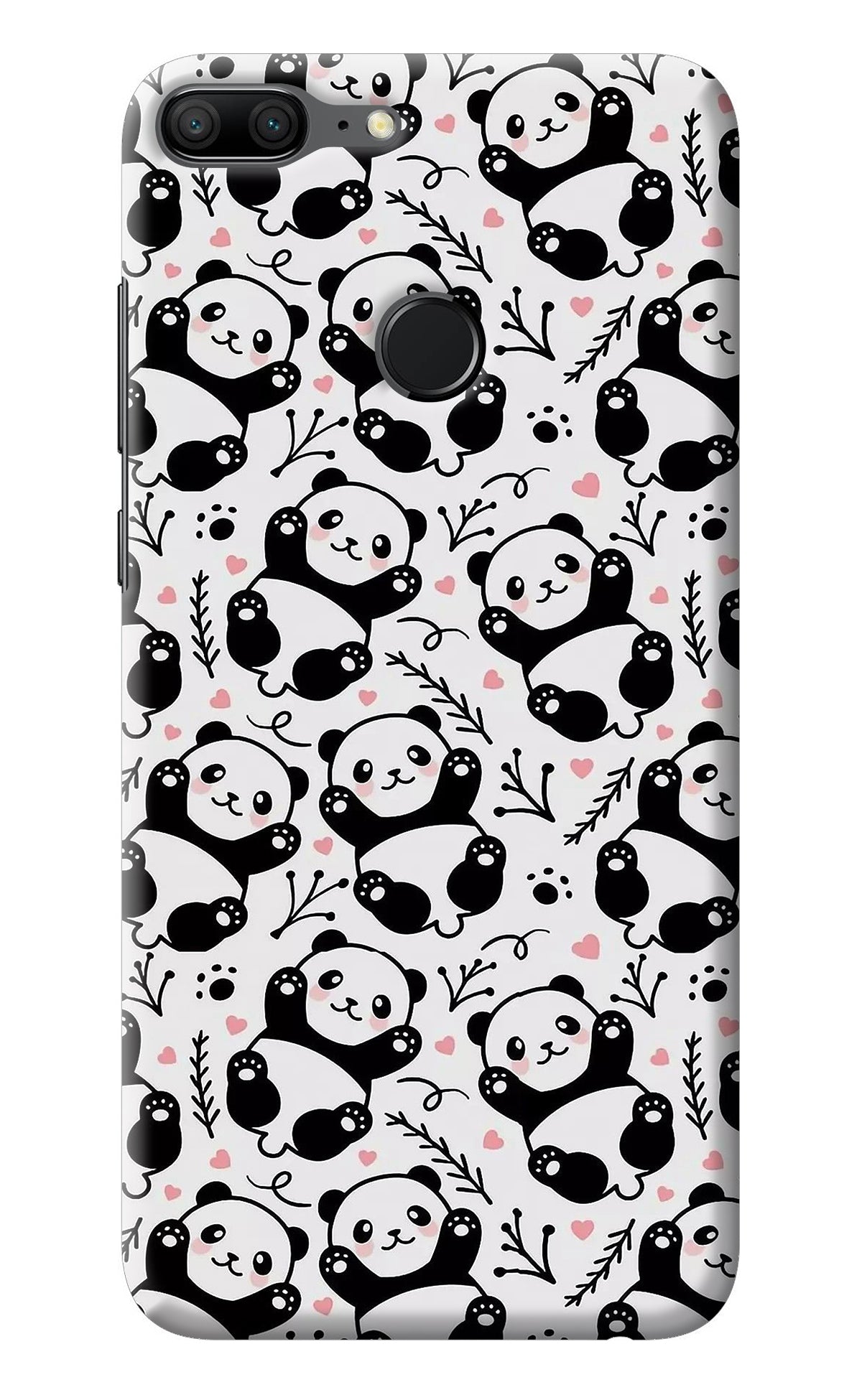 Cute Panda Honor 9 Lite Back Cover