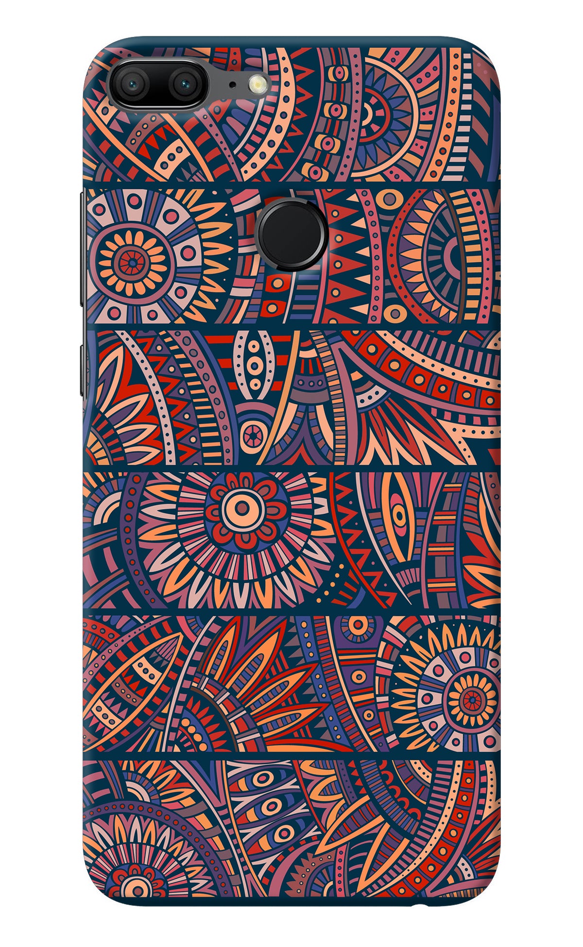 African Culture Design Honor 9 Lite Back Cover