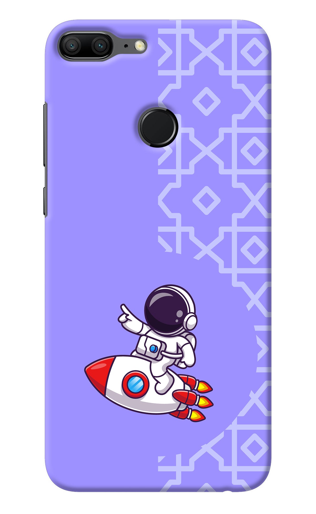 Cute Astronaut Honor 9 Lite Back Cover