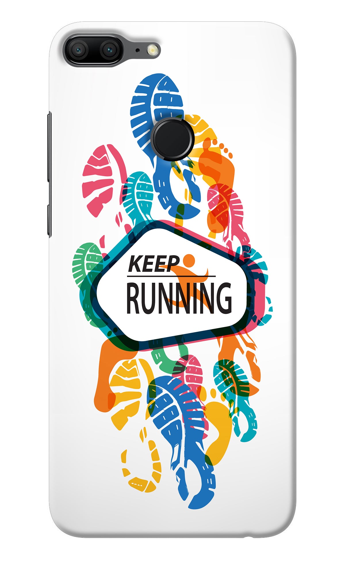 Keep Running Honor 9 Lite Back Cover