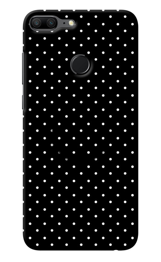 White Dots Honor 9 Lite Pop Case