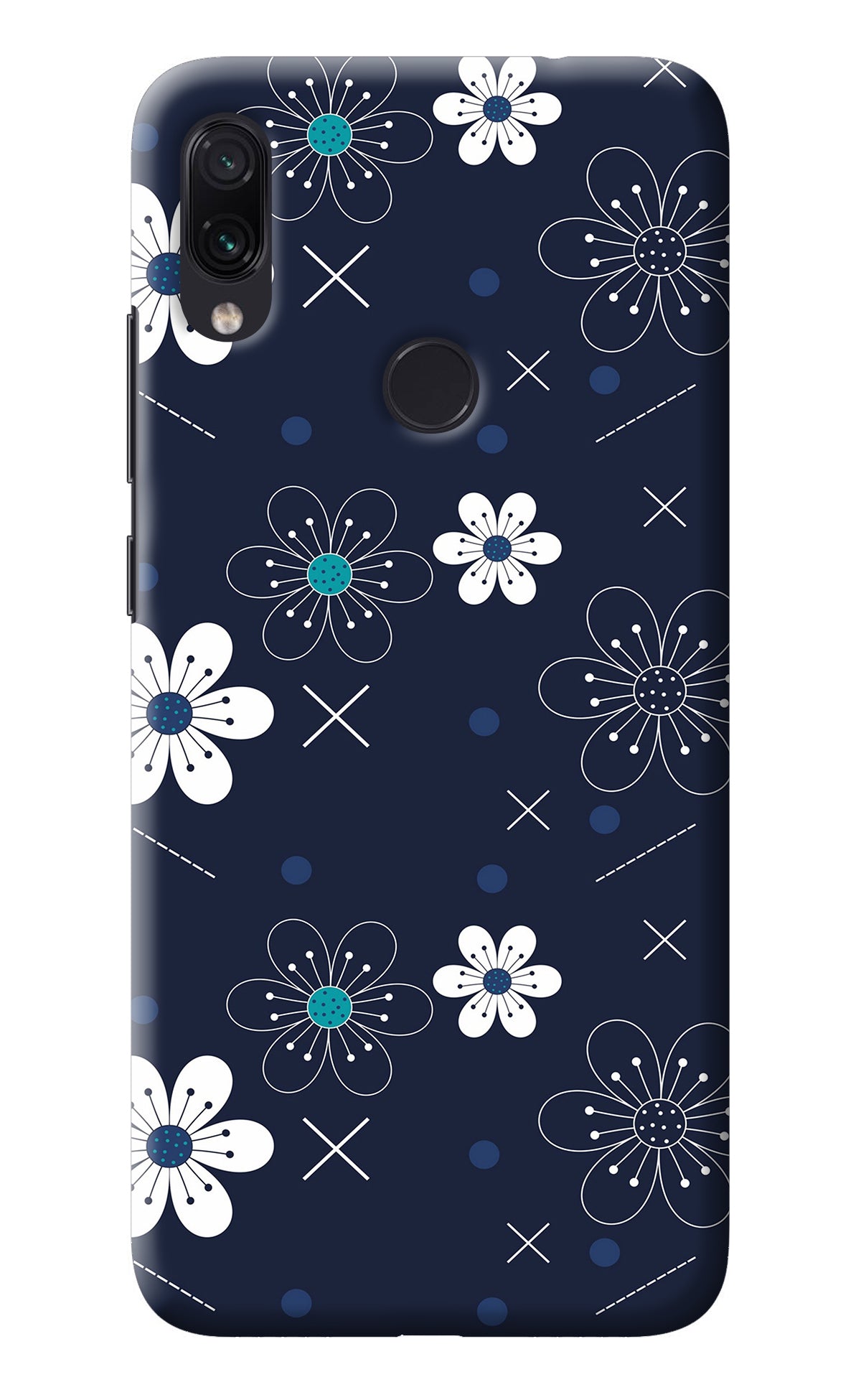 Flowers Redmi Note 7/7S/7 Pro Back Cover