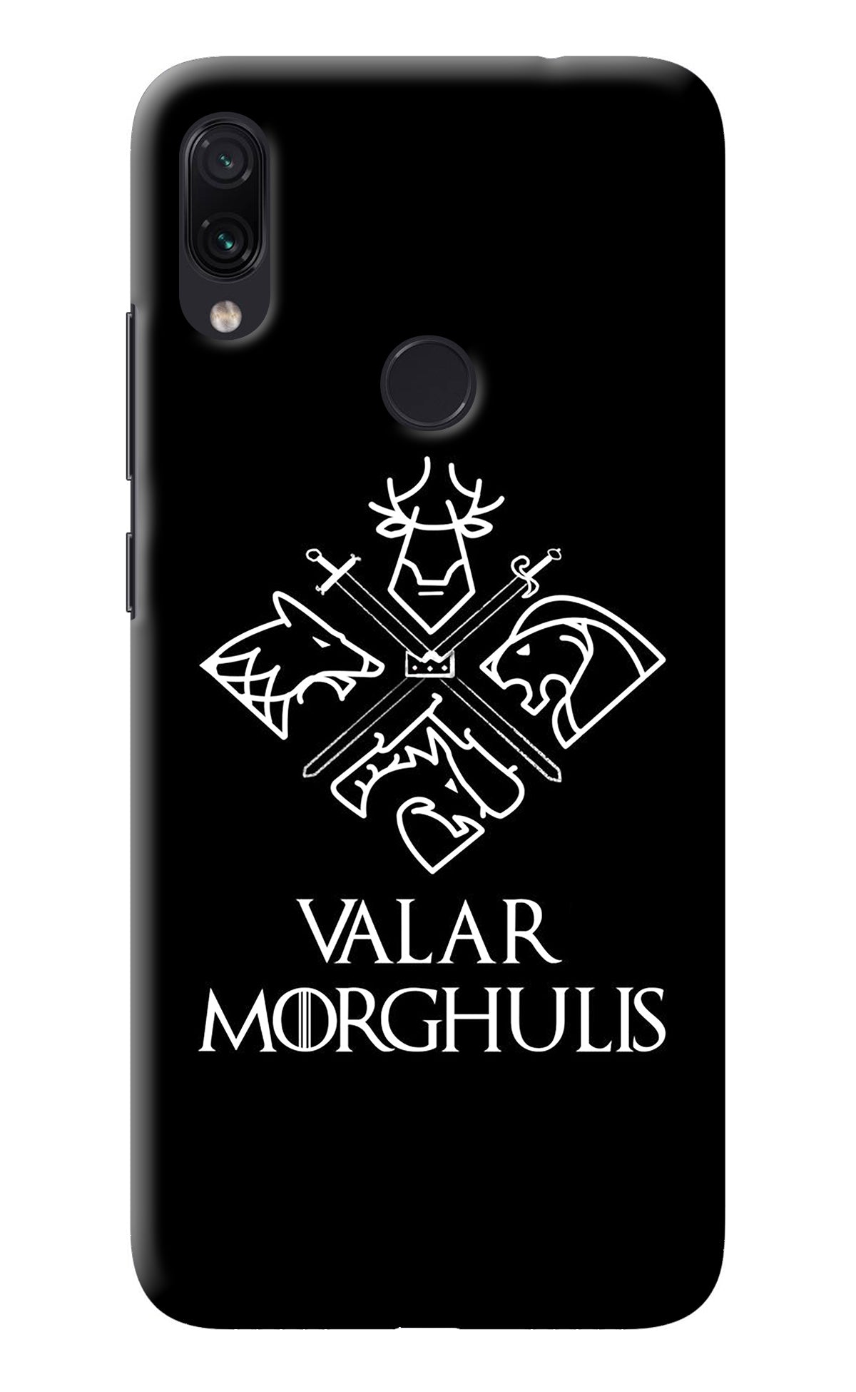 Valar Morghulis | Game Of Thrones Redmi Note 7/7S/7 Pro Back Cover