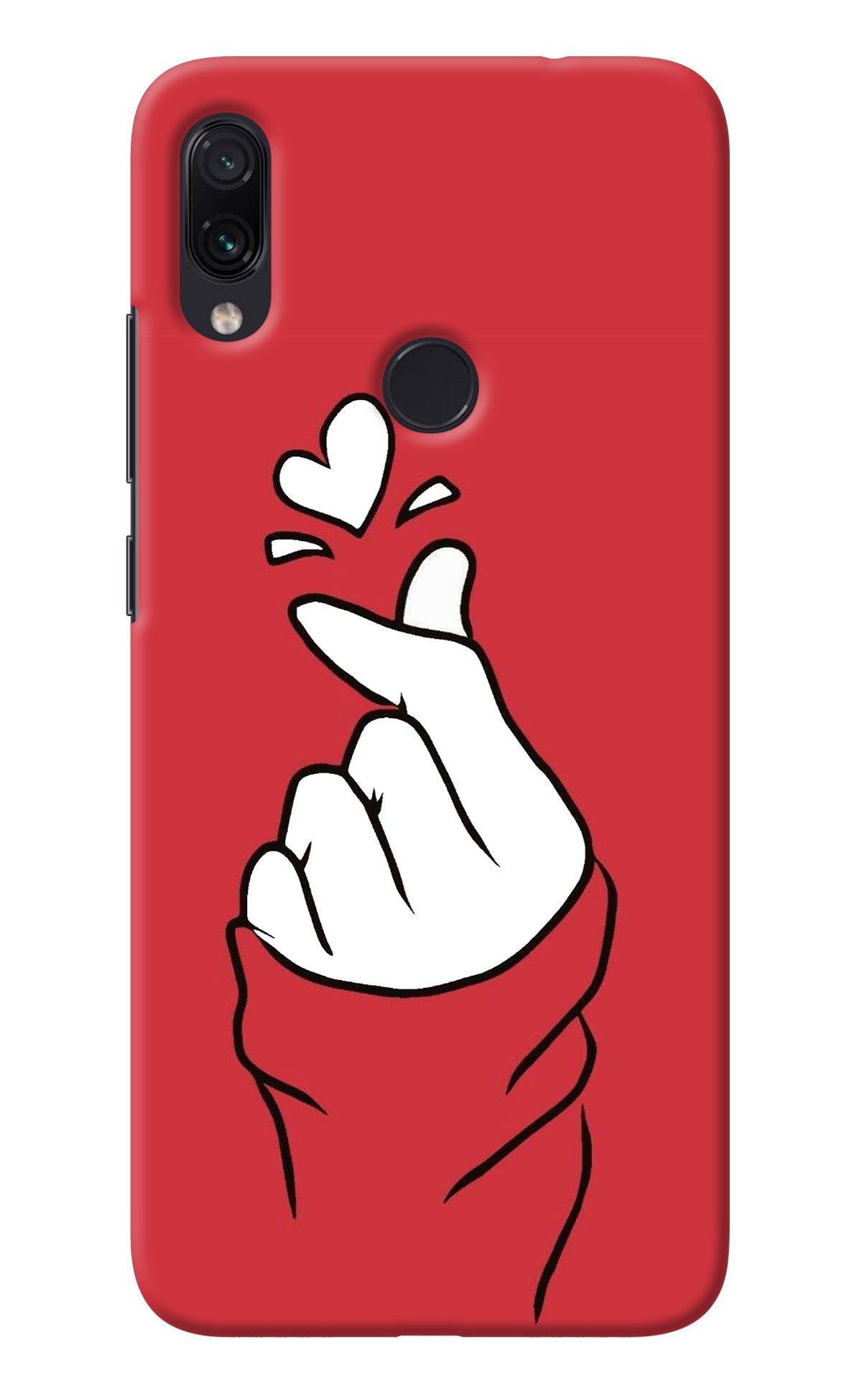 Korean Love Sign Redmi Note 7/7S/7 Pro Back Cover