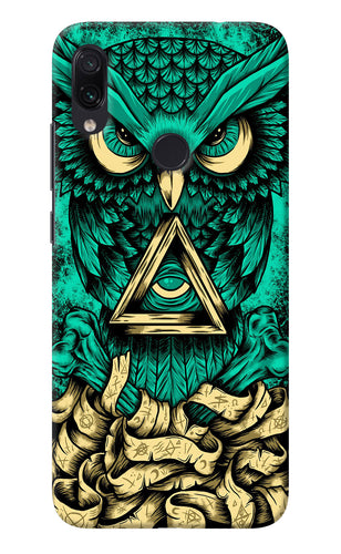 Green Owl Redmi Note 7/7S/7 Pro Back Cover