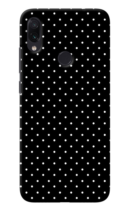 White Dots Redmi Note 7/7S/7 Pro Back Cover