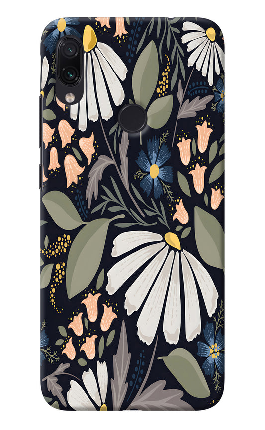 Flowers Art Redmi Note 7/7S/7 Pro Back Cover