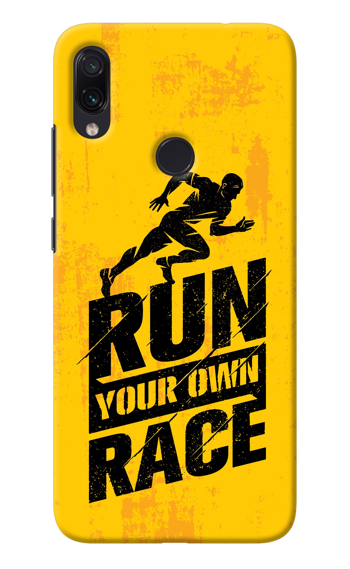 Run Your Own Race Redmi Note 7/7S/7 Pro Back Cover