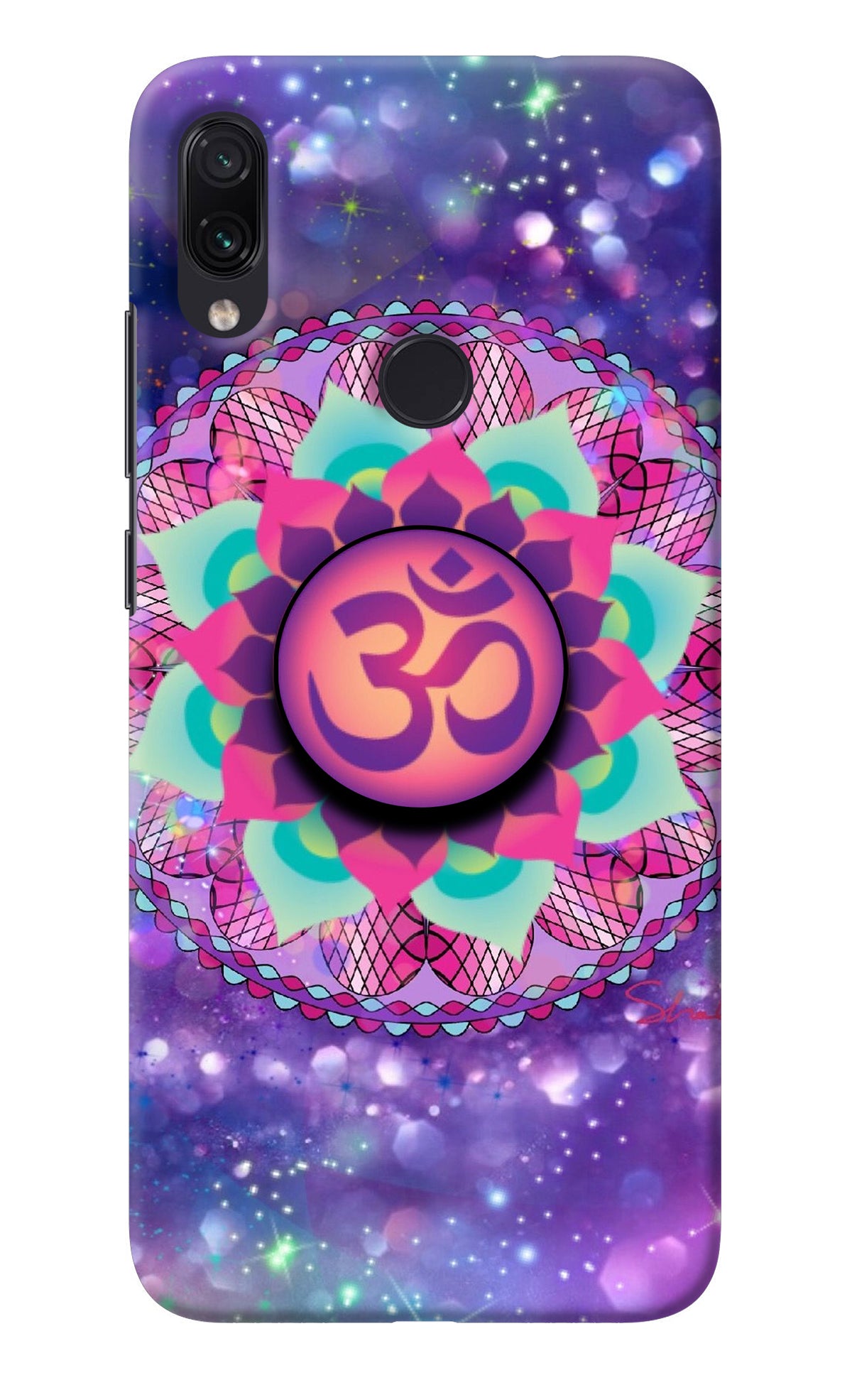 Om Purple Redmi Note 7/7S/7 Pro Pop Case