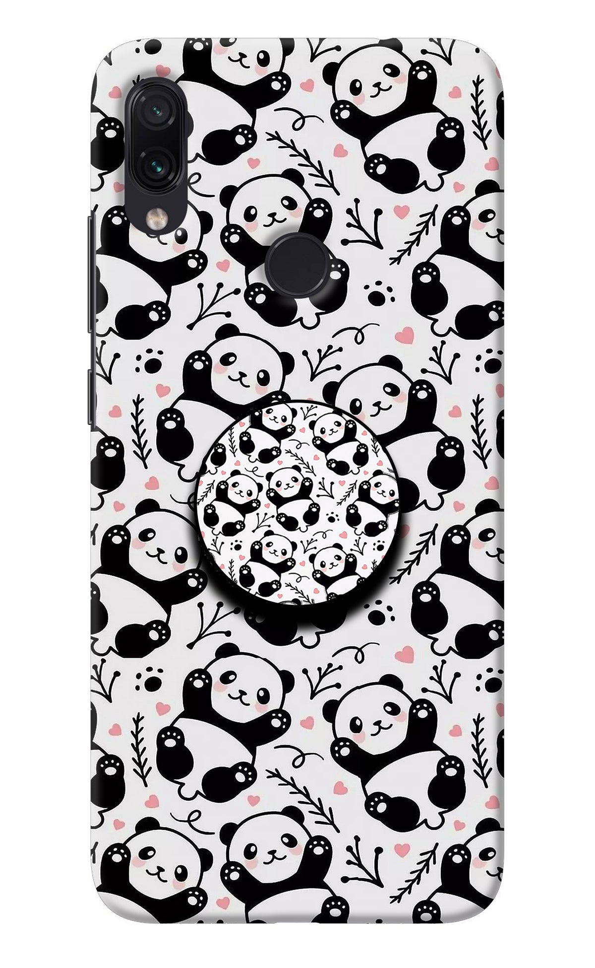 Cute Panda Redmi Note 7/7S/7 Pro Pop Case