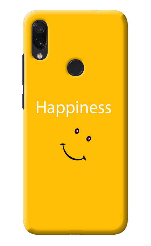 Happiness With Smiley Redmi Note 7 Pro Back Cover