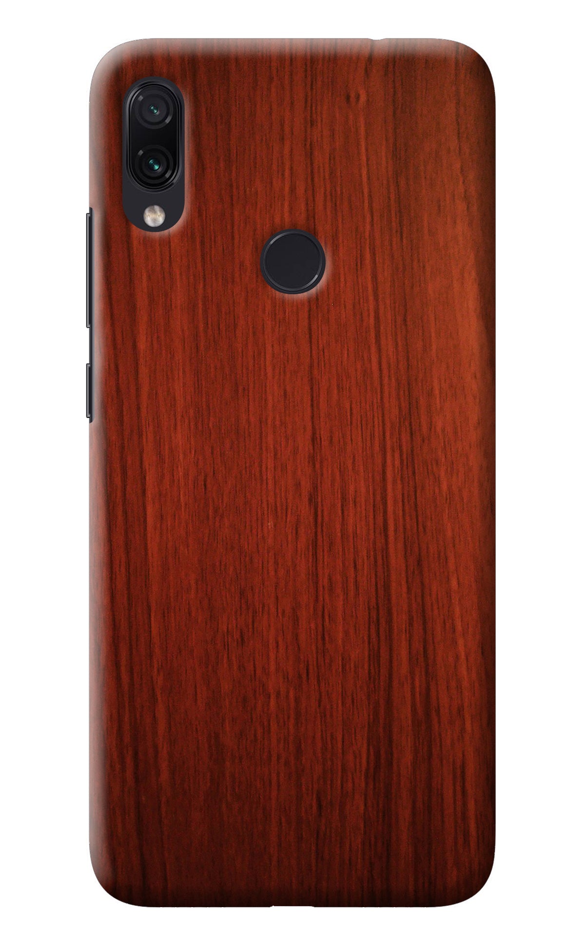 Wooden Plain Pattern Redmi Note 7 Pro Back Cover