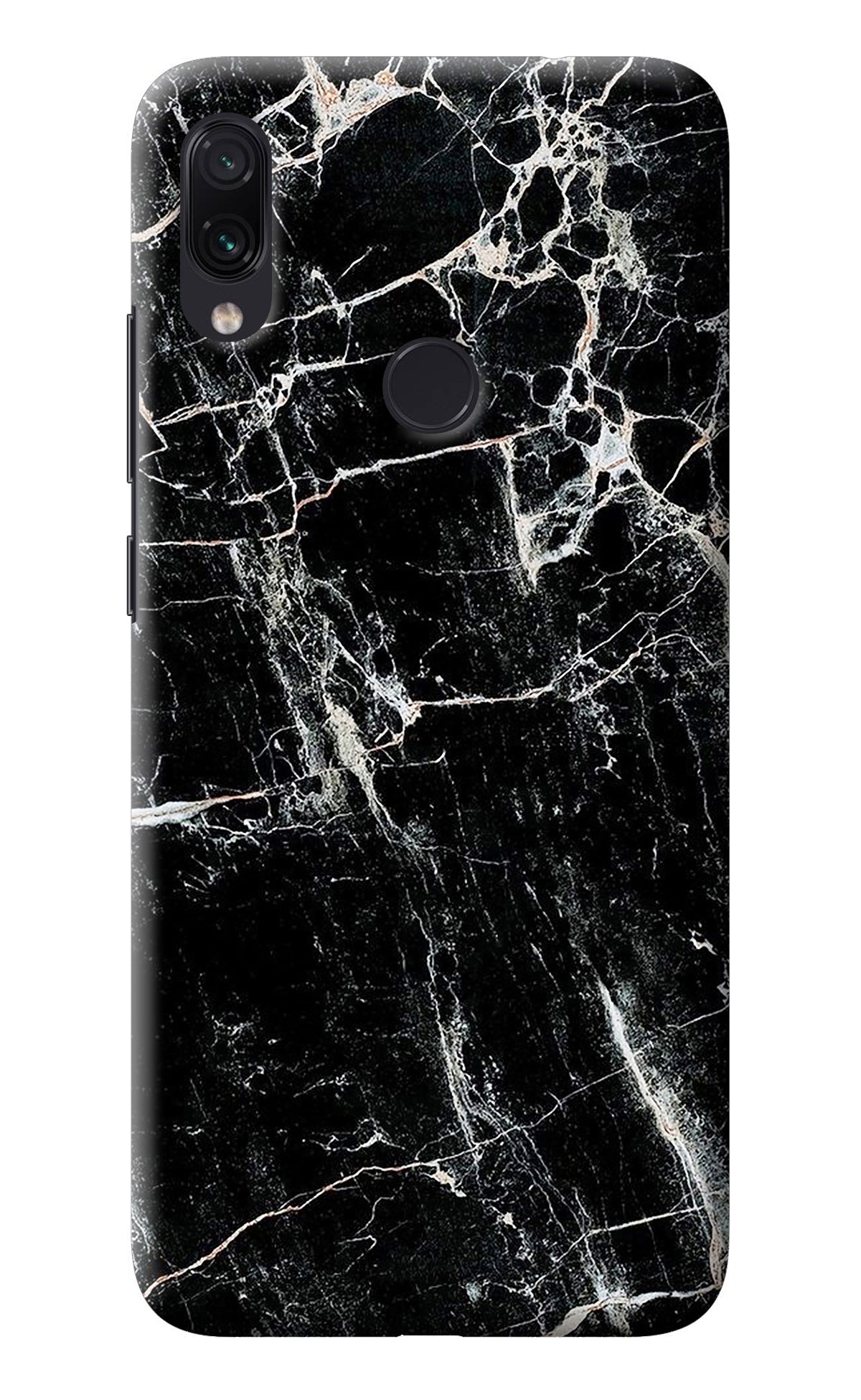 Black Marble Texture Redmi Note 7 Pro Back Cover