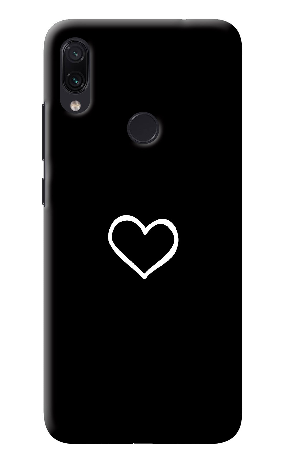 Heart Redmi Note 7 Pro Back Cover