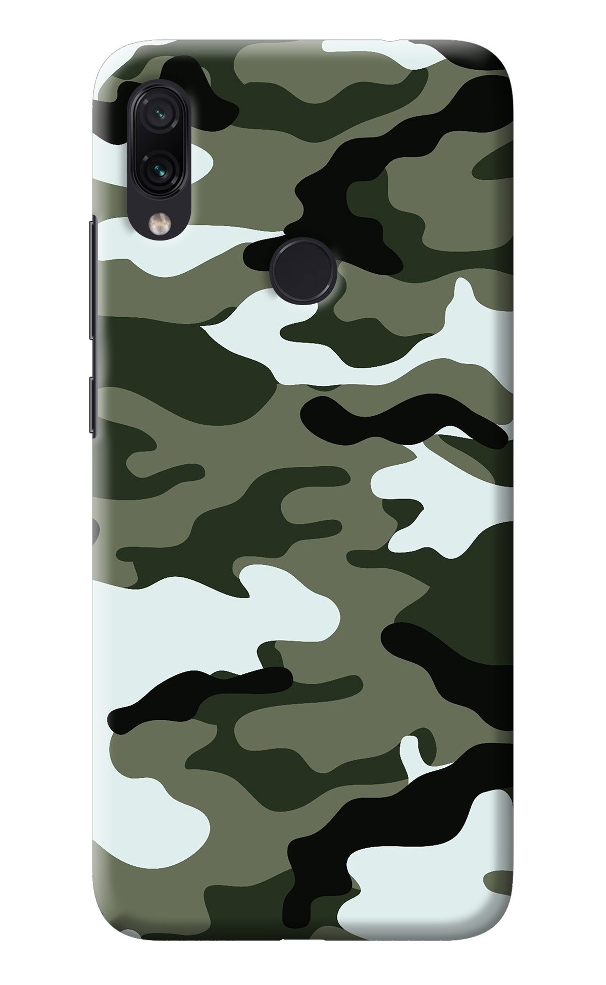 Camouflage Redmi Note 7 Pro Back Cover