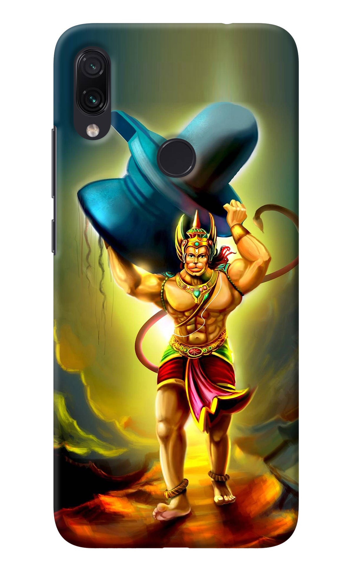 Lord Hanuman Redmi Note 7 Pro Back Cover