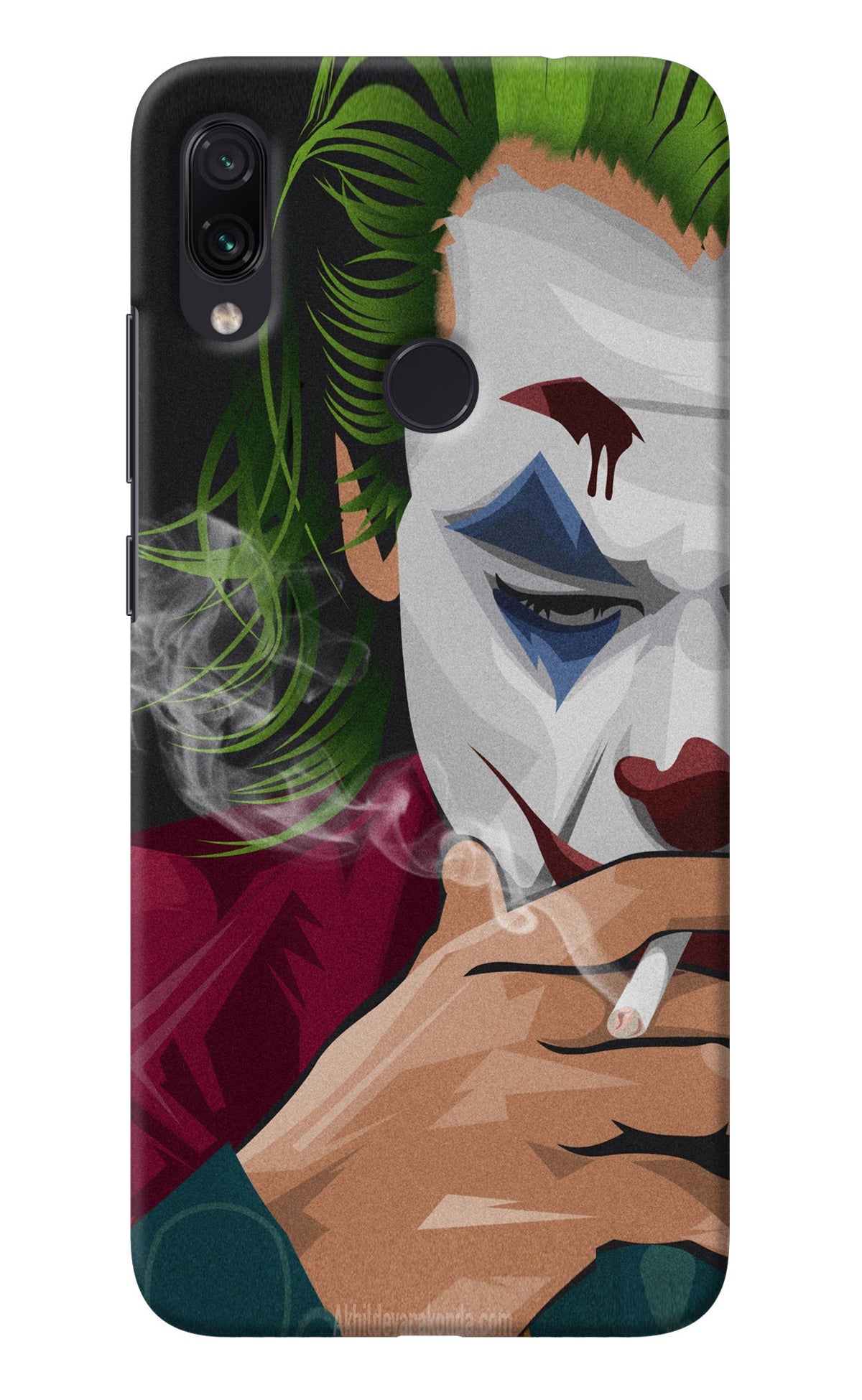 Joker Smoking Redmi Note 7 Pro Back Cover