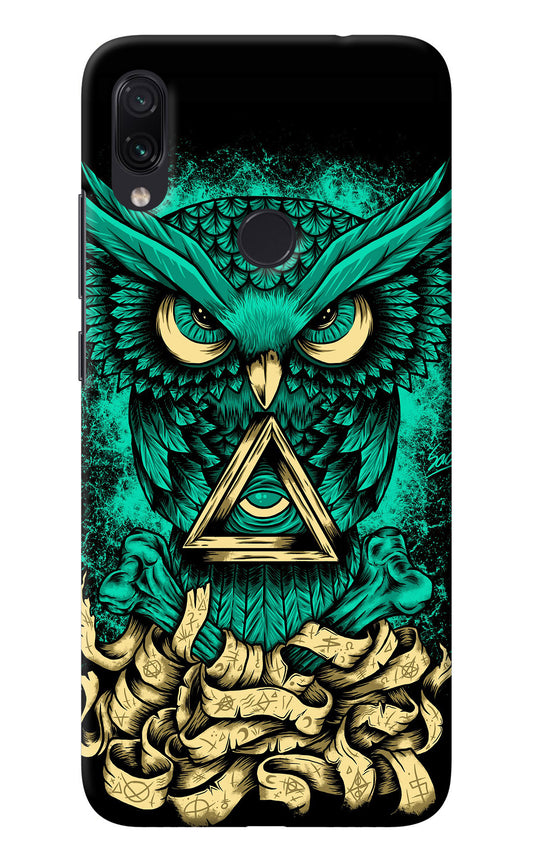 Green Owl Redmi Note 7 Pro Back Cover