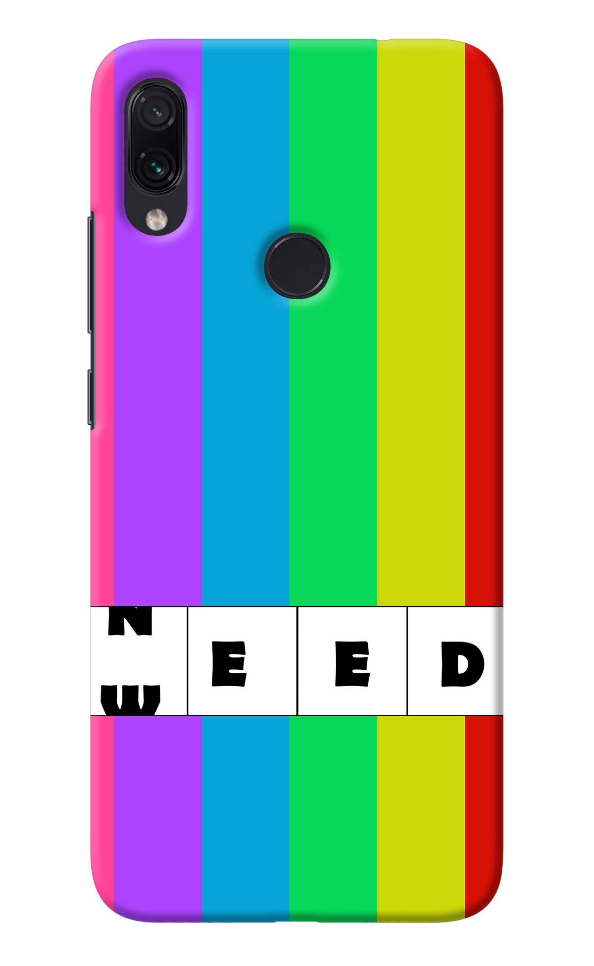 Need Weed Redmi Note 7 Pro Back Cover