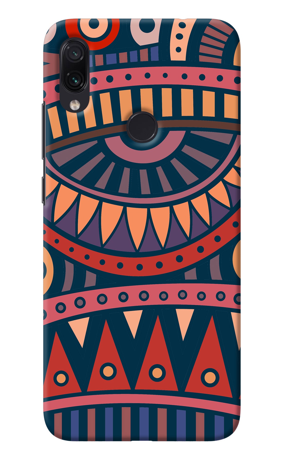 African Culture Design Redmi Note 7 Pro Back Cover