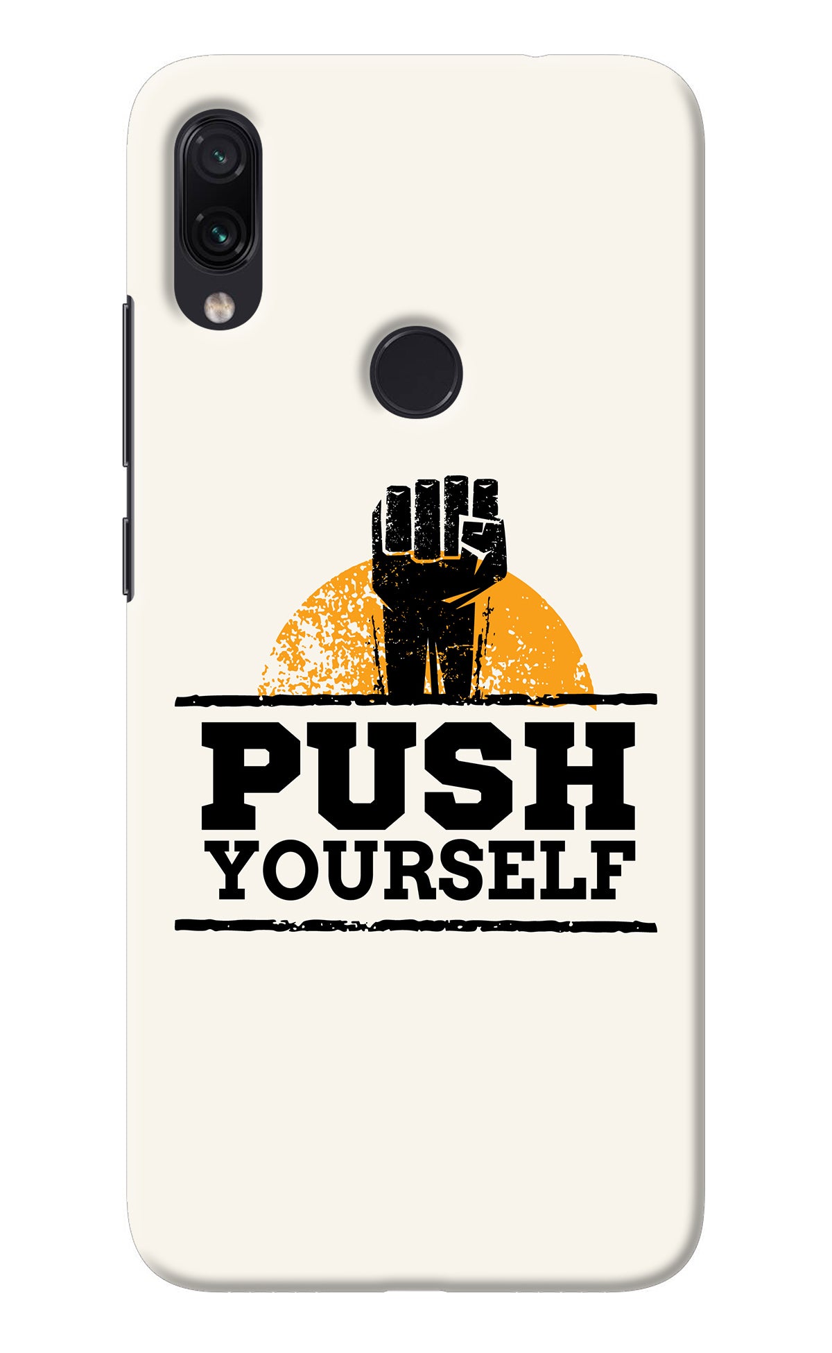 Push Yourself Redmi Note 7 Pro Back Cover