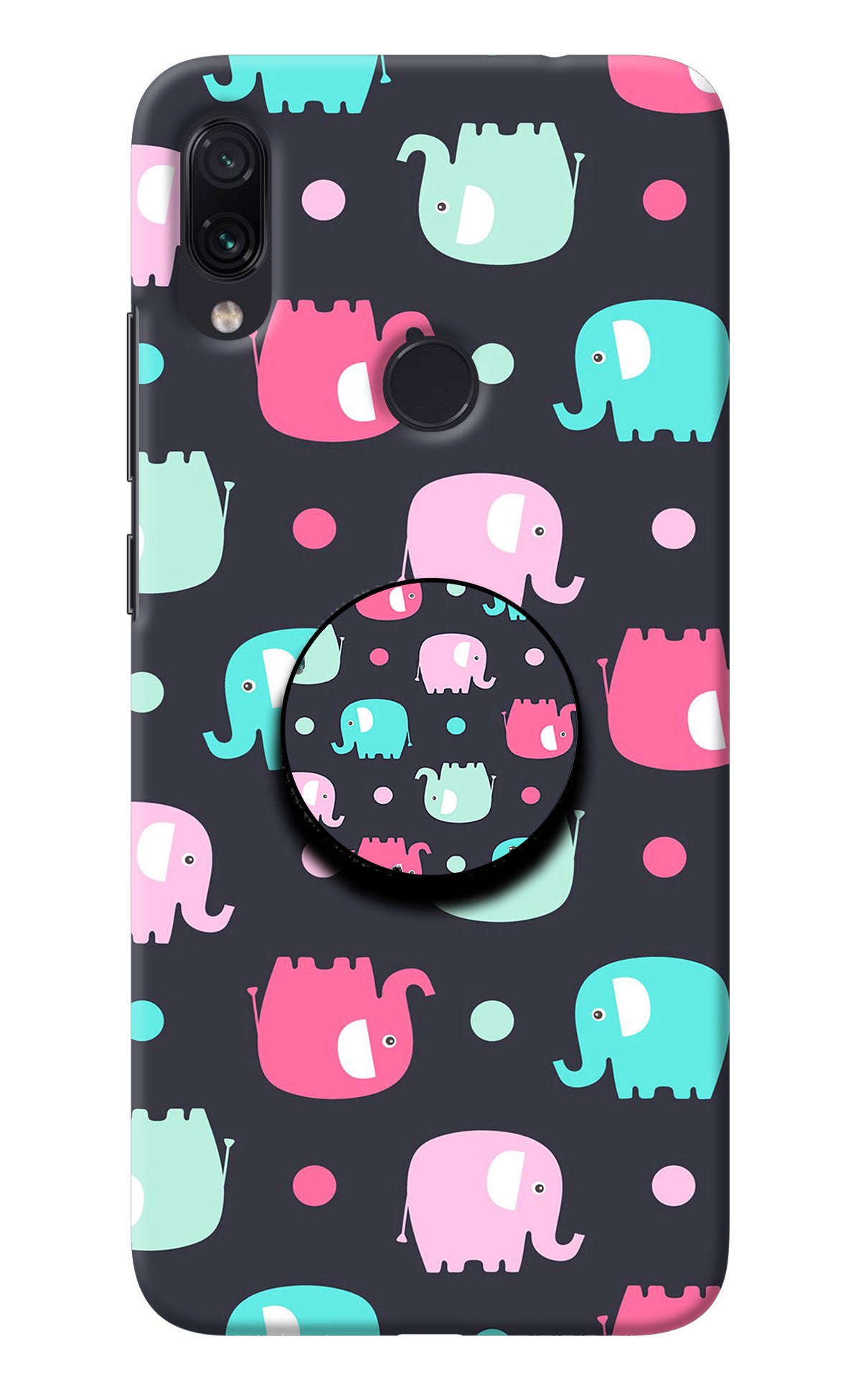 Baby Elephants Redmi Note 7 Pro Pop Case