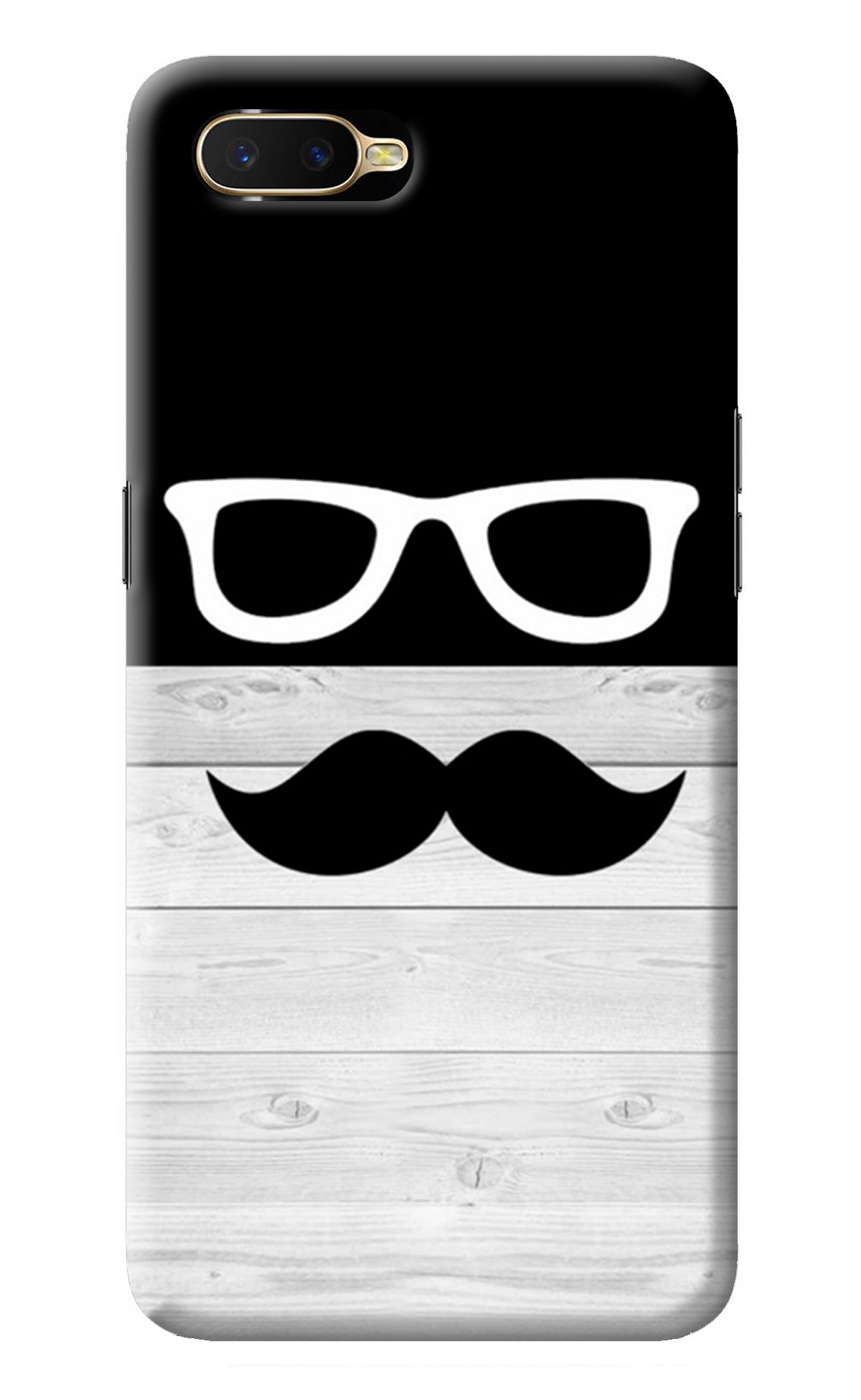 Mustache Oppo K1 Back Cover