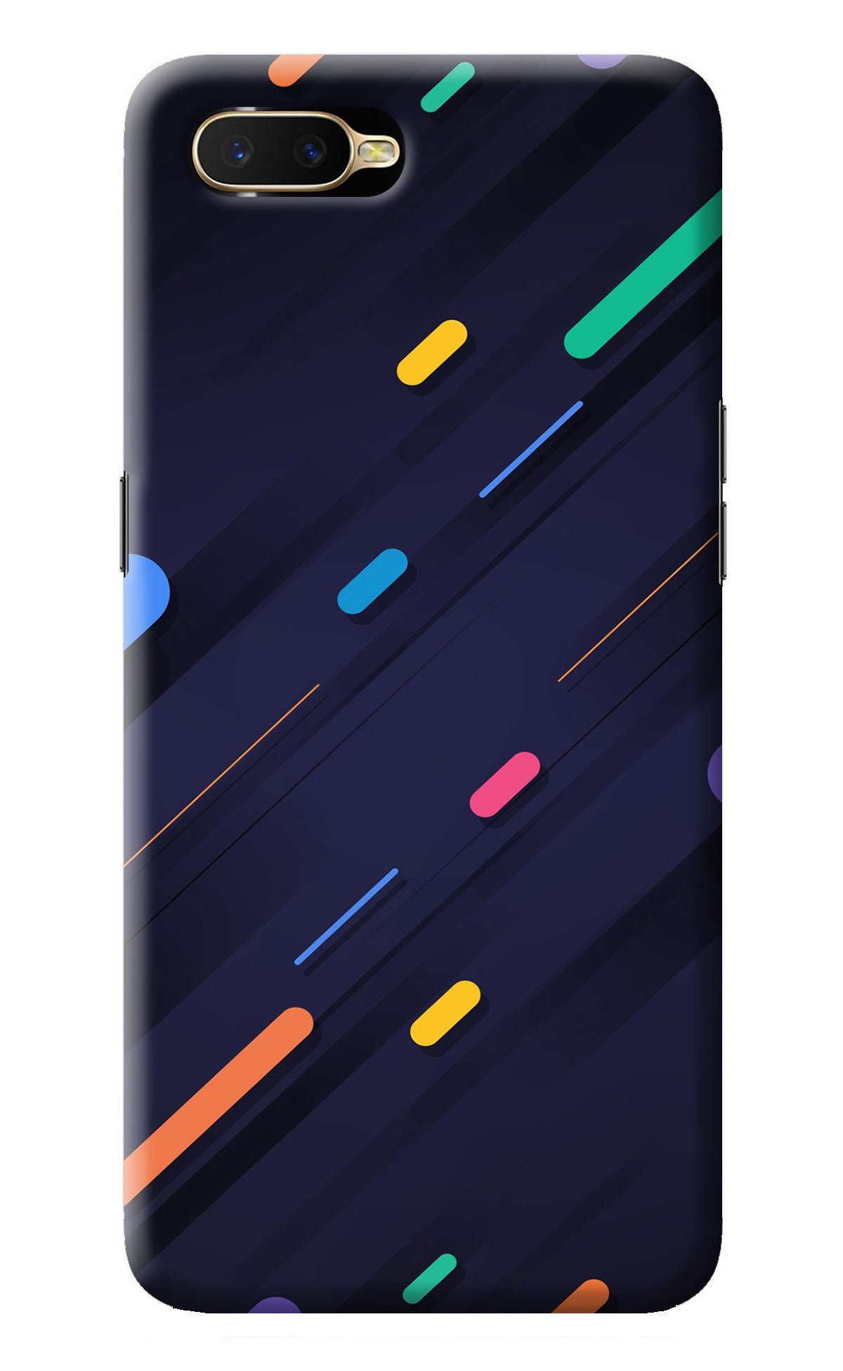 Abstract Design Oppo K1 Back Cover