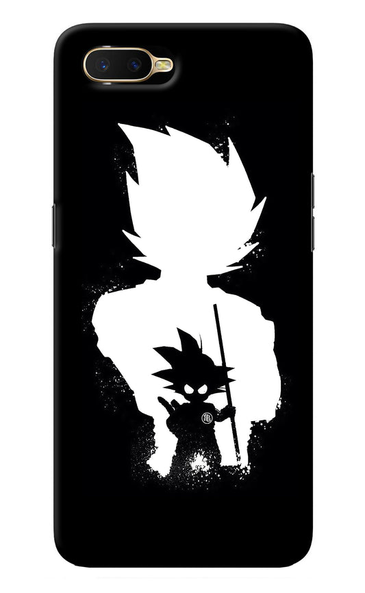 Goku Shadow Oppo K1 Back Cover