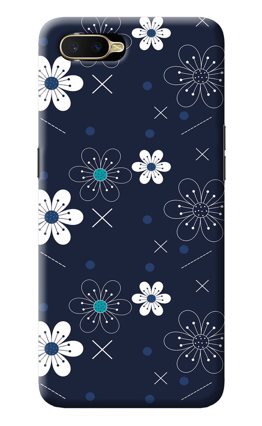 Flowers Oppo K1 Back Cover